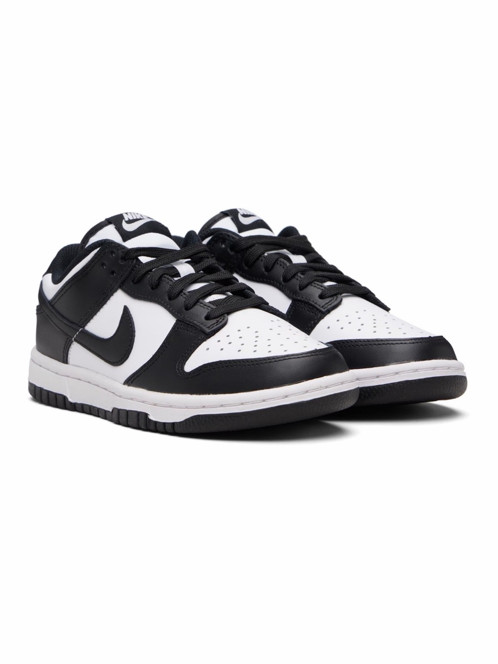NIKE
White & Black Dunk Low Sneakers